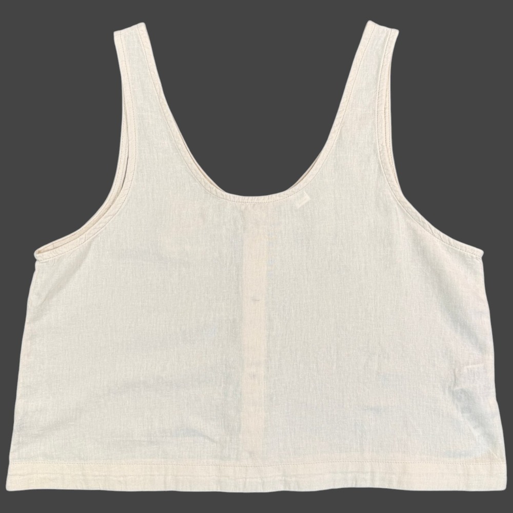 PATAGONIA Garden Island Button Tank Top Womens M Reversible NWT - Picture 3 of 11